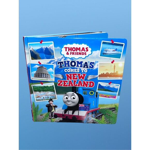 Rare 2019 Thomas Comes to New Zealand Hard Cover Book - Picture 3 of 4